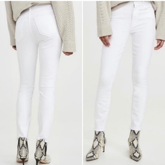 Denim - Mother looker ankle fray jeans size 25